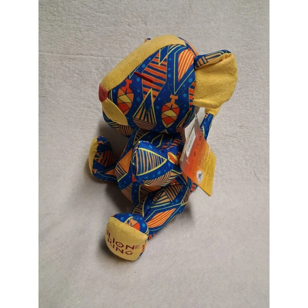 Disney store Simba Plush special edition The Lion King Geometric pattern NWT - Picture 2 of 7